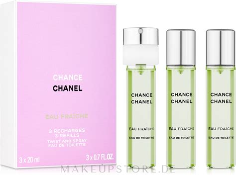 chanel fraiche gift set|chanel chance eau fraiche refills.